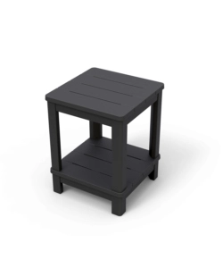 TAVOLINO DA ESTERNO "DELUXE SIDE TABLE" COLORE GRAFITE, 40,5X40,5X57 CM - KETER